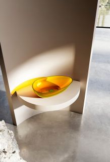 Раковина ABBER Kristall AT2811Amber 60м жёлтый